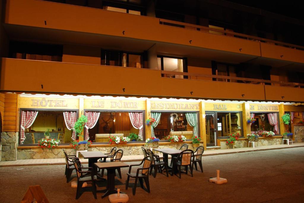 Hotel Le Dome Alpe d'Huez Екстер'єр фото